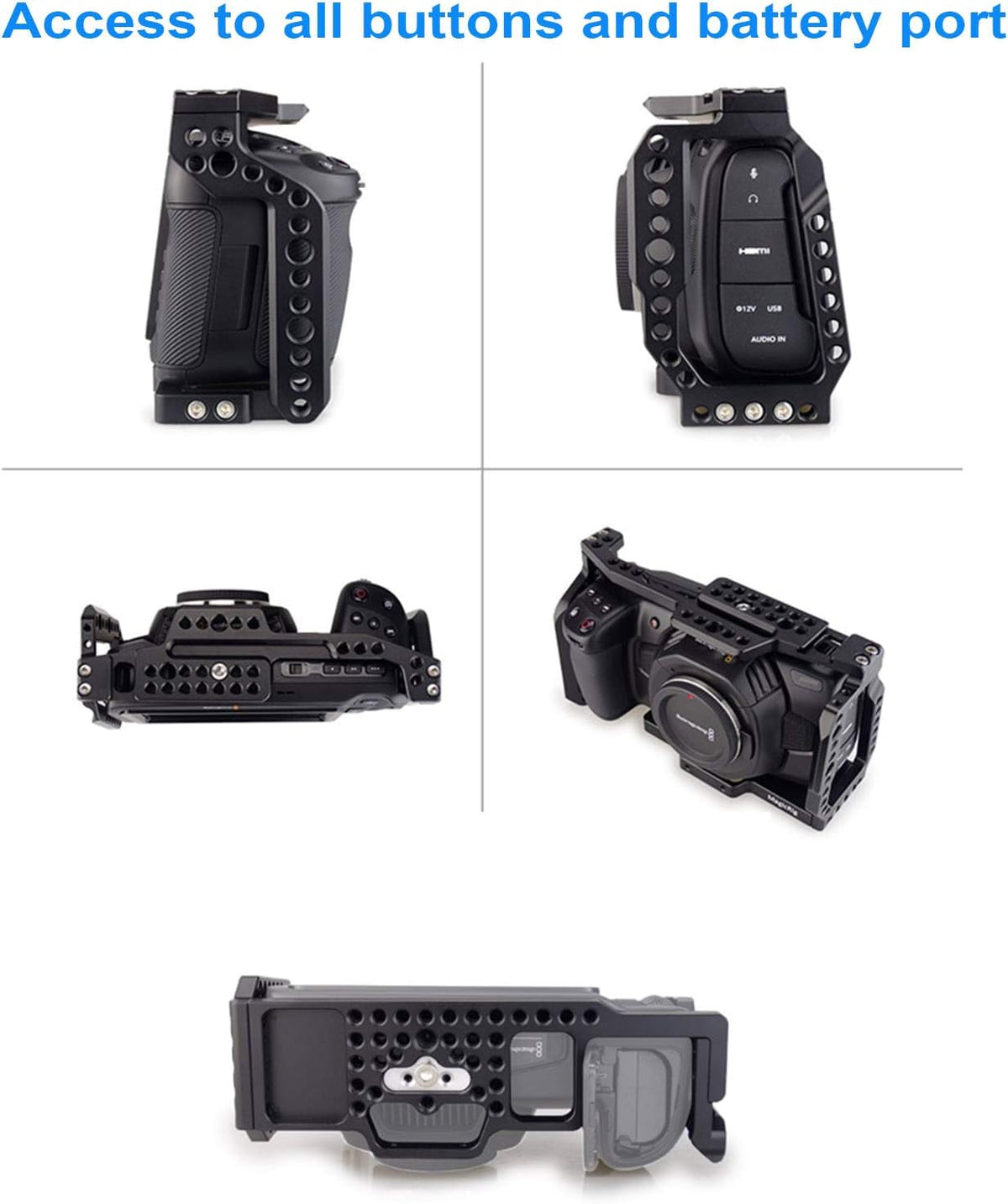 Camera Cage with NATO Top Handle P8431