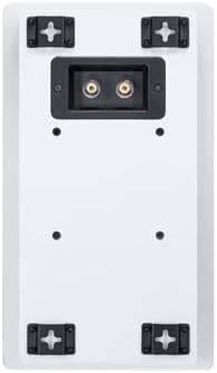 White 2-Way Wall Speaker Pair with Metal Wall Bracket K136380