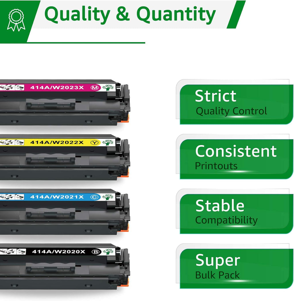 Compatible Toner Cartridge 4-Pack Black Cyan Magenta Yellow Z2313