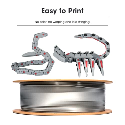 Black PLA Filament 1.75mm 1KG Spool H542