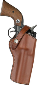 Lawman Holster Tan Lh Lg Sngl Act 4 5/8In H7592