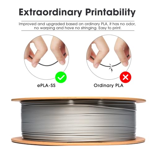 Black PLA Filament 1.75mm 1KG Spool H542