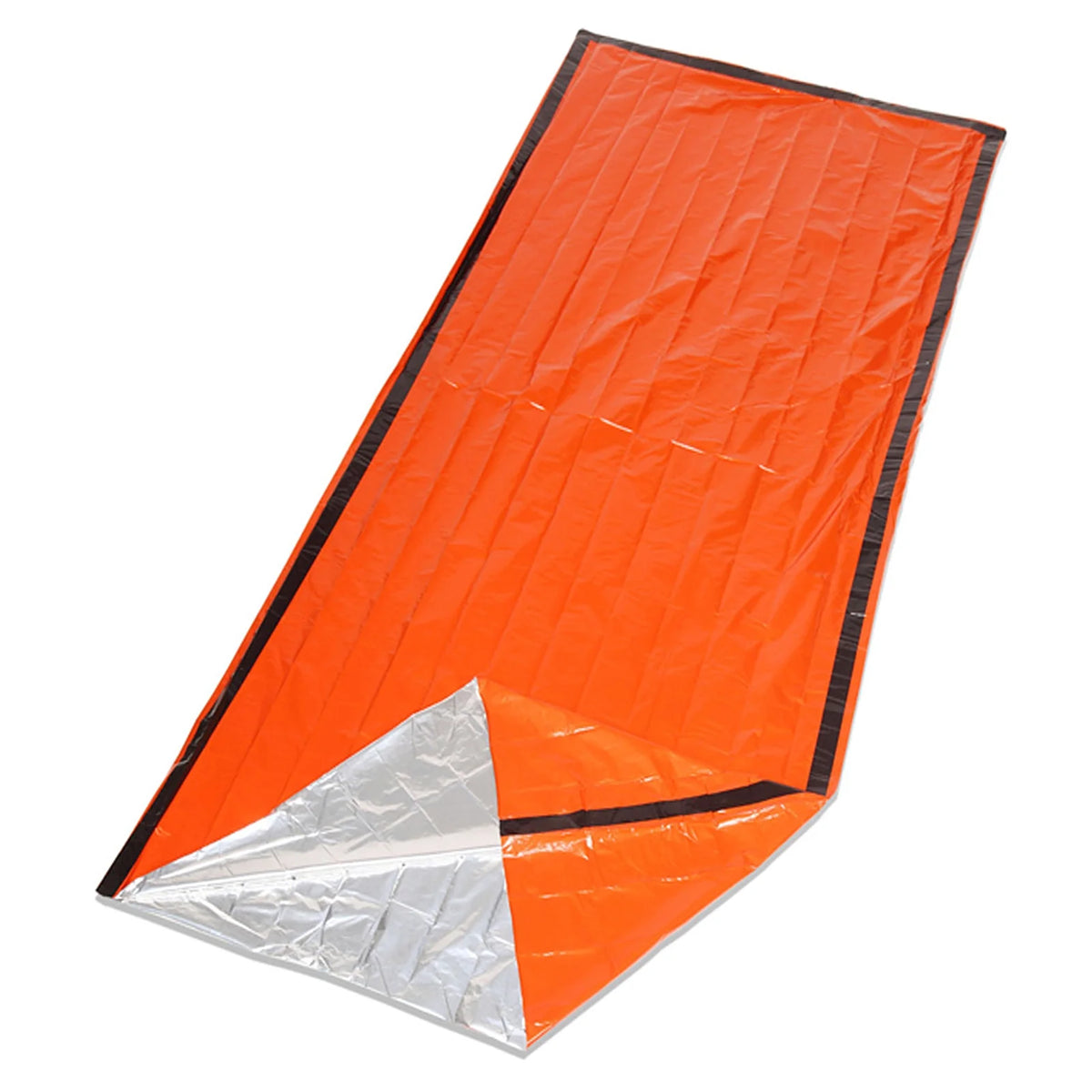 Waterproof Heat Reflective Thermal Poncho Raincoat with Sleeping Bag and Tent Shelter Y24154