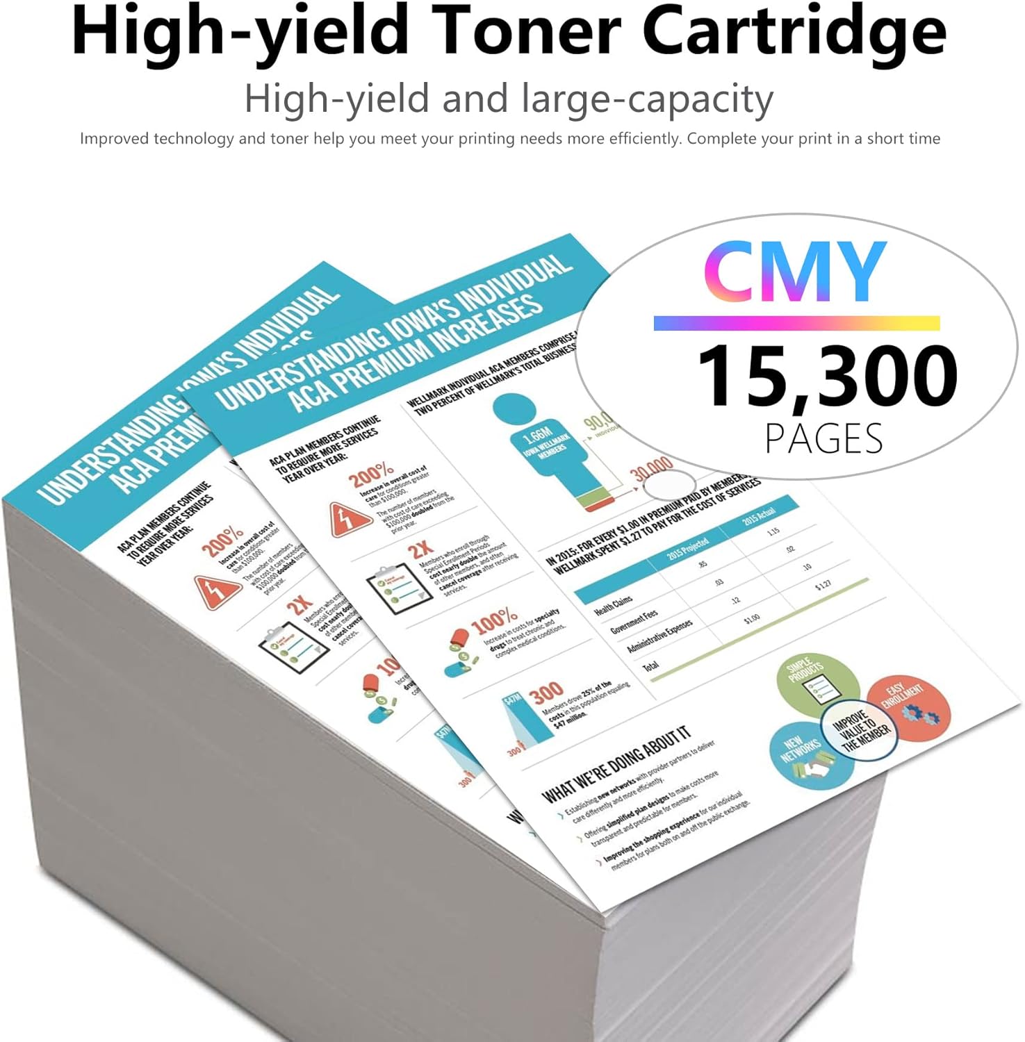 CE271A Remanufactured Cyan Toner Cartridge, 1-Pack Y370
