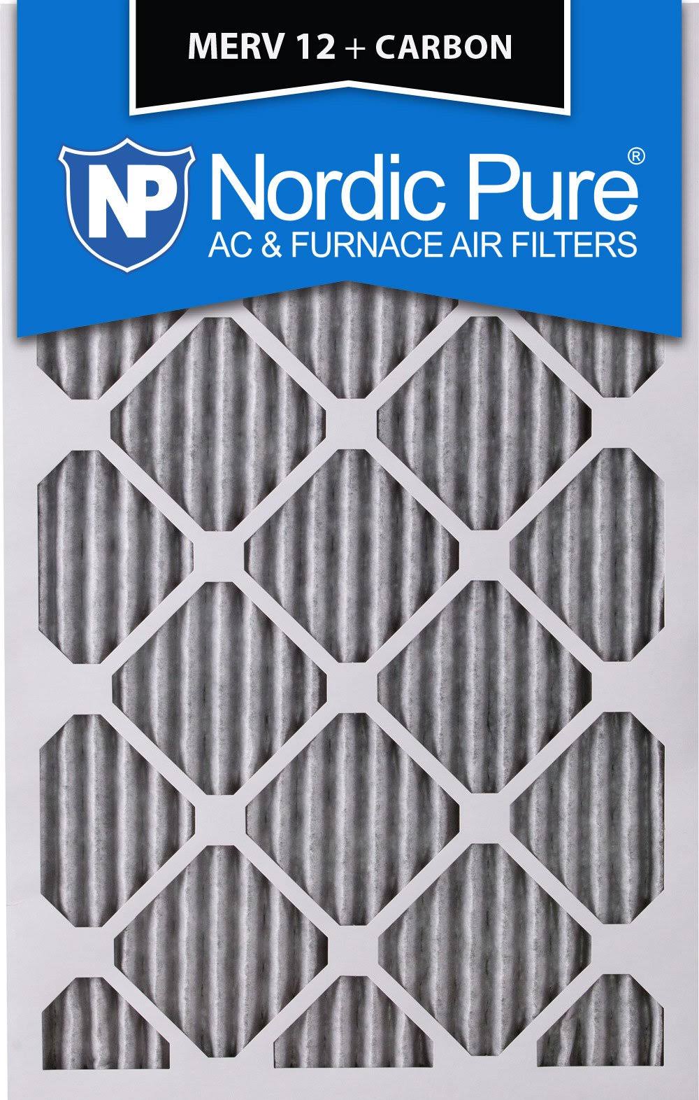 24 Pc Pleated Carbon AC Furnace Air Filters N8798