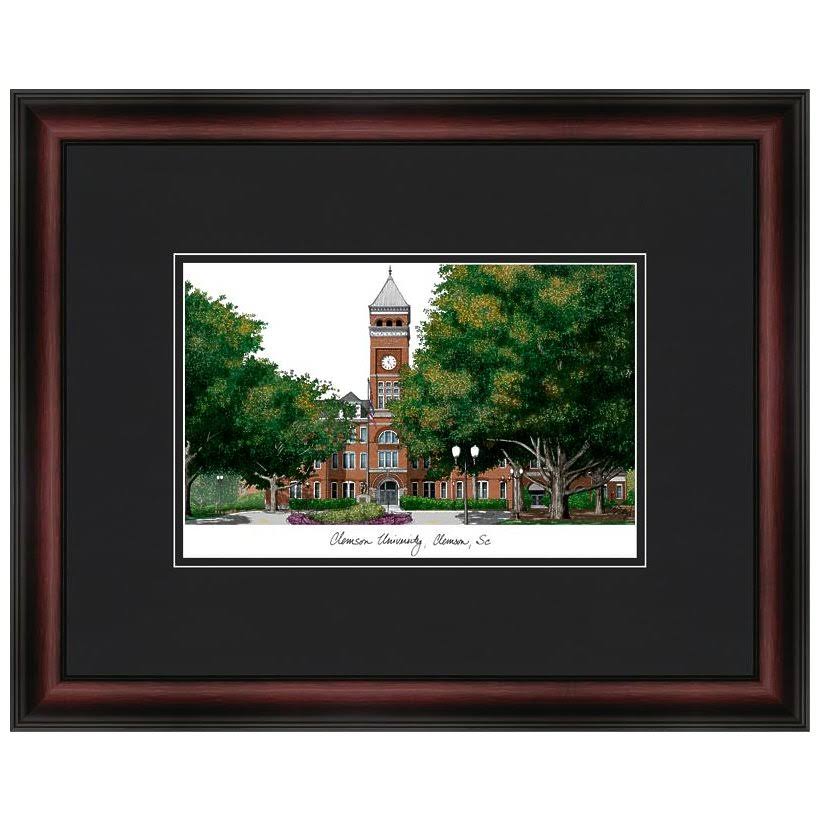 Clemson University Academic Framed Lithograph C9687