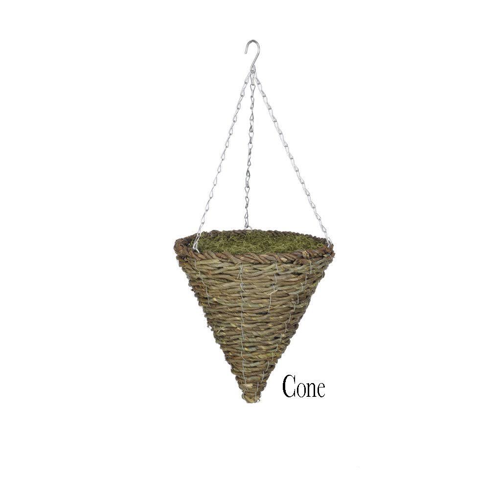 Artificial Hibiscus Hanging Basket Sunset Orange Z612107