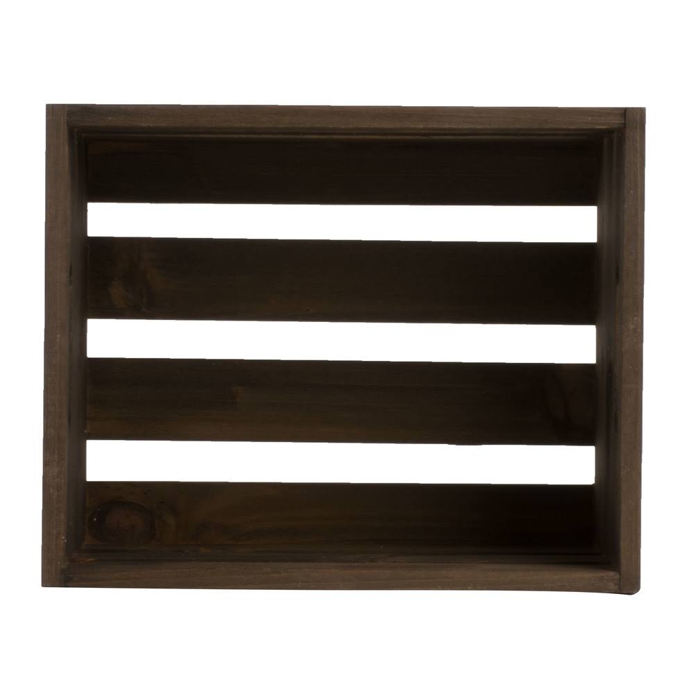 Vintage Wood Rectangular Crate K347029
