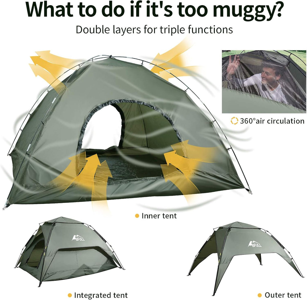 4-5 Person Dome Tent K924481