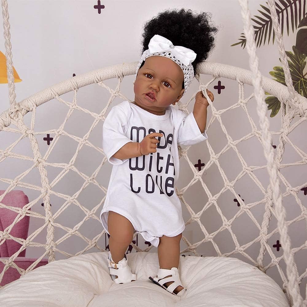 23 inches Full Silicone Vinyl Reborn Baby Doll D924390