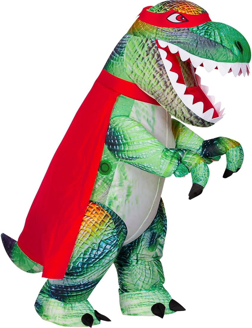 Inflatable Dinosaur Costume Green Y1453