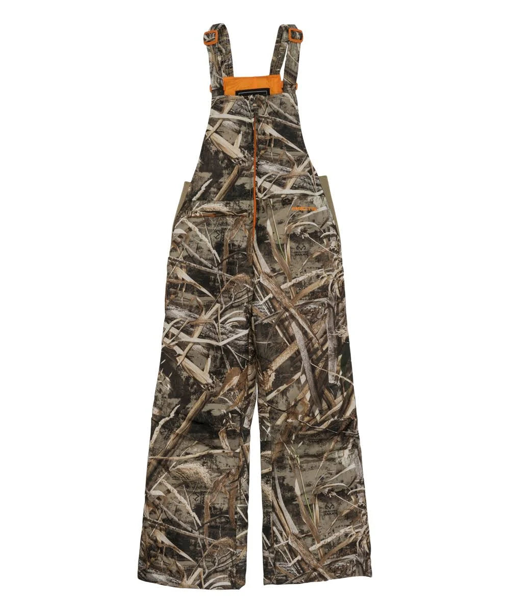 Youth Camo Snow Bib Overalls D8226
