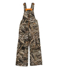 Youth Camo Snow Bib Overalls D8226