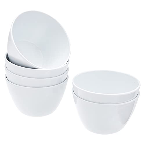 Blue and White Floral Melamine Mixing Bowl Set of 10 with Lid T9348