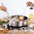 Stainless Steel Shabu Hot Pot Compatible Pot N84711
