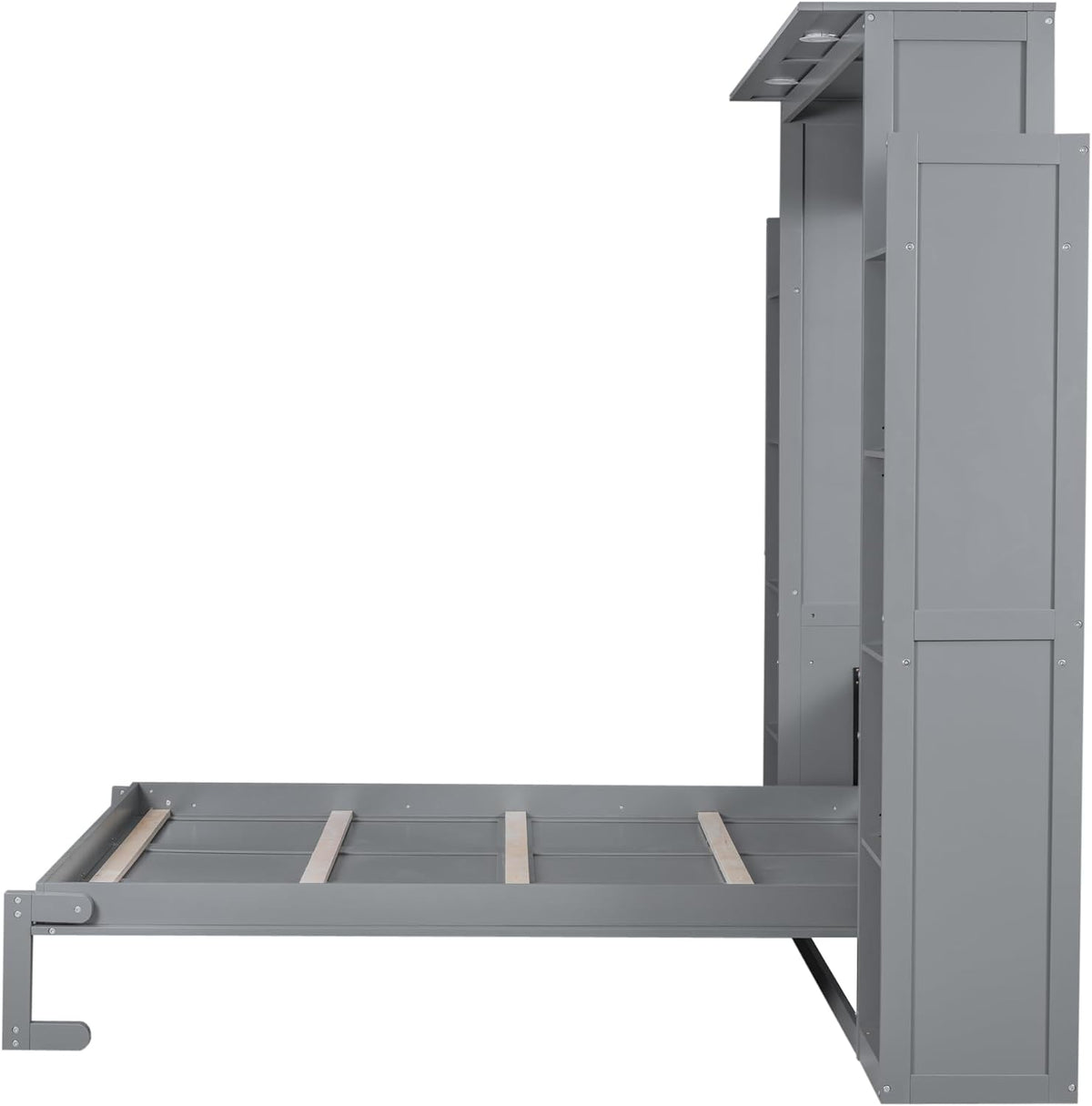 Queen Size Solid Wood Murphy Bed K6566