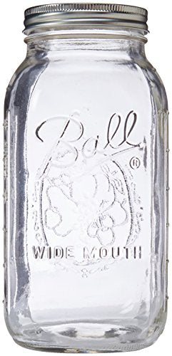64 ounce Wide Mouth Jar, Set of 2 U95059