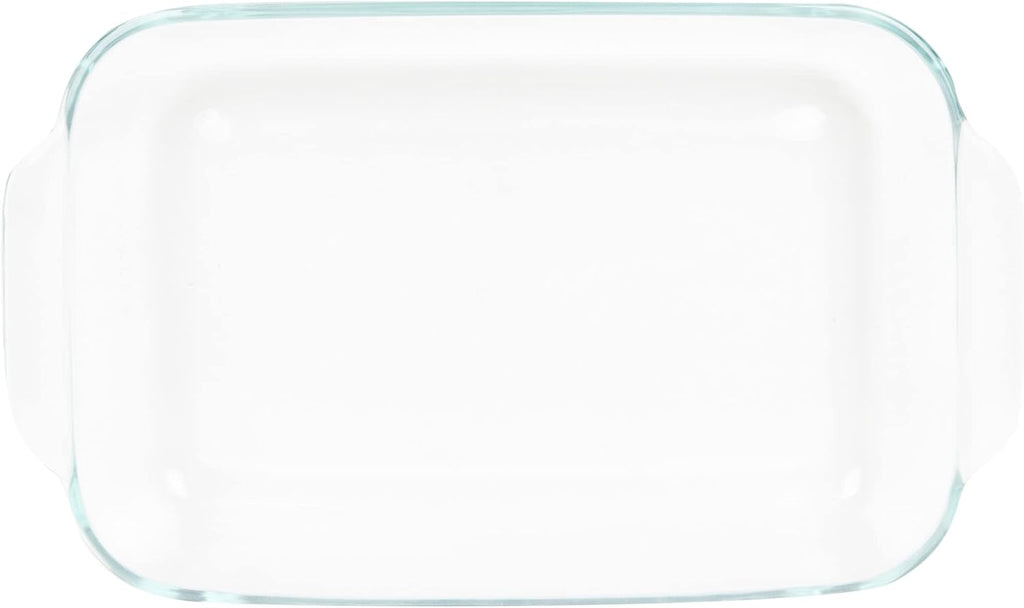 3qt and 2qt Rectangular Glass Baking Dishes Combo Set W231