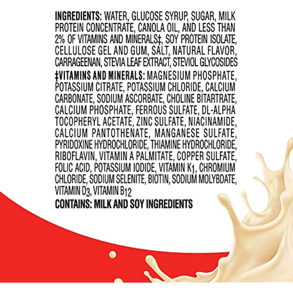 Very Vanilla 8 Fl Oz Bottles (Pack of 24) Nutritional Drinks A6502