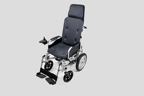 Reclining Foldable Electric Wheelchair (Black) R646