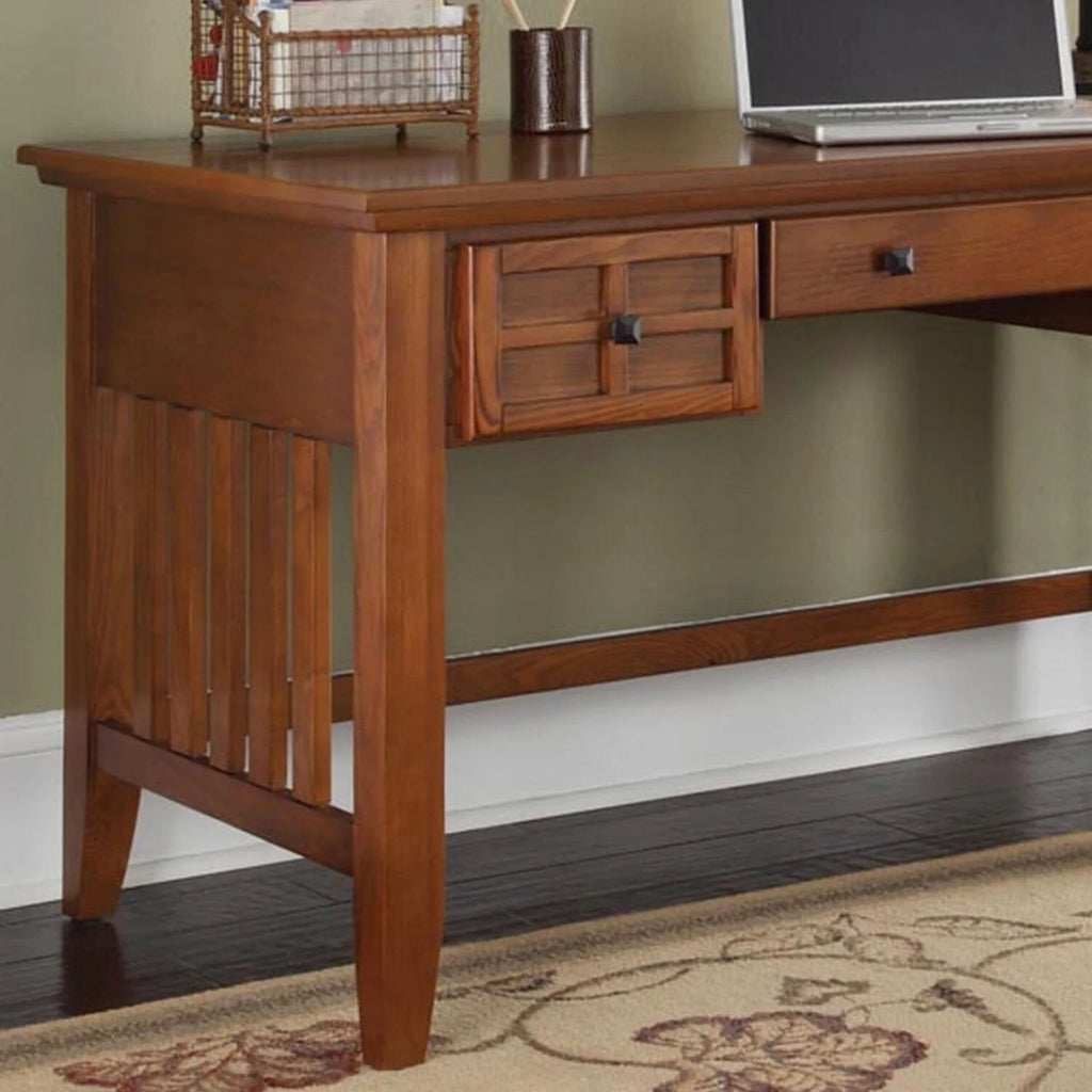 Brown Wood Executive Desk R827