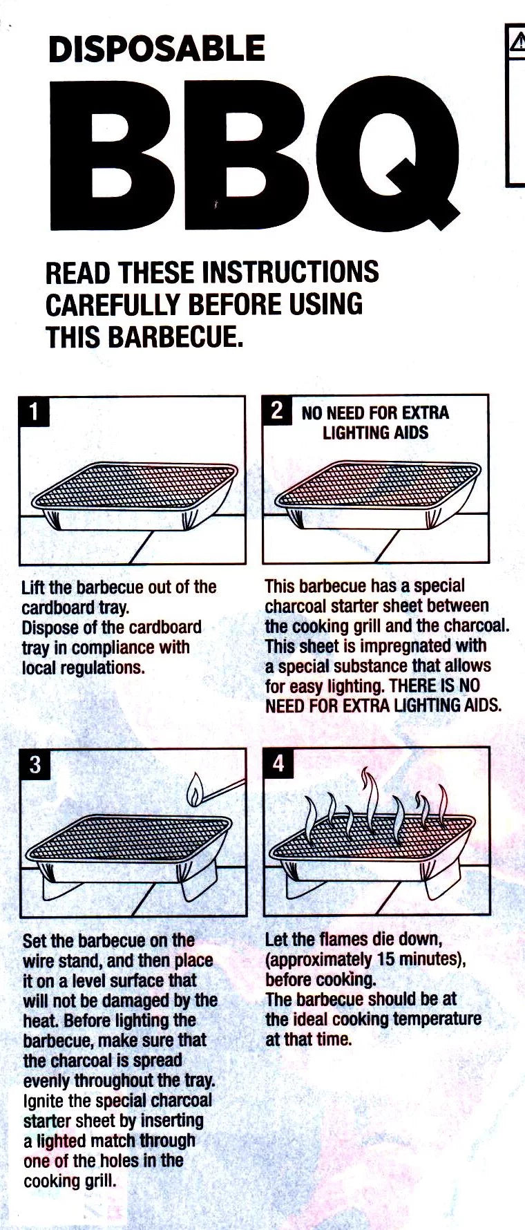 Disposable Aluminum Charcoal Grill 3 Pack 8.5 X 10.75 inch R487579