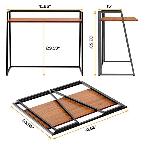 Black Small Folding Desk H7673