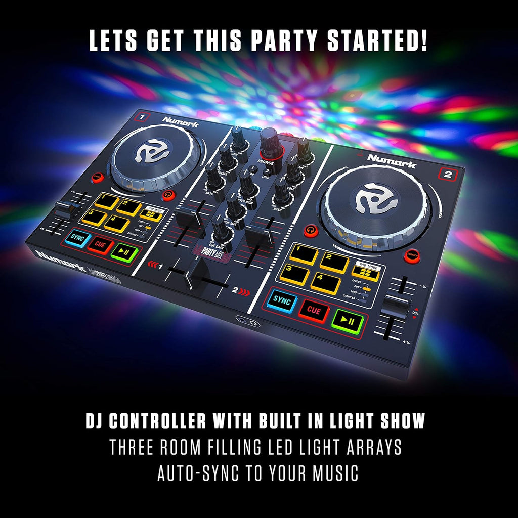 DJ Controller Set with 2 Decks K823