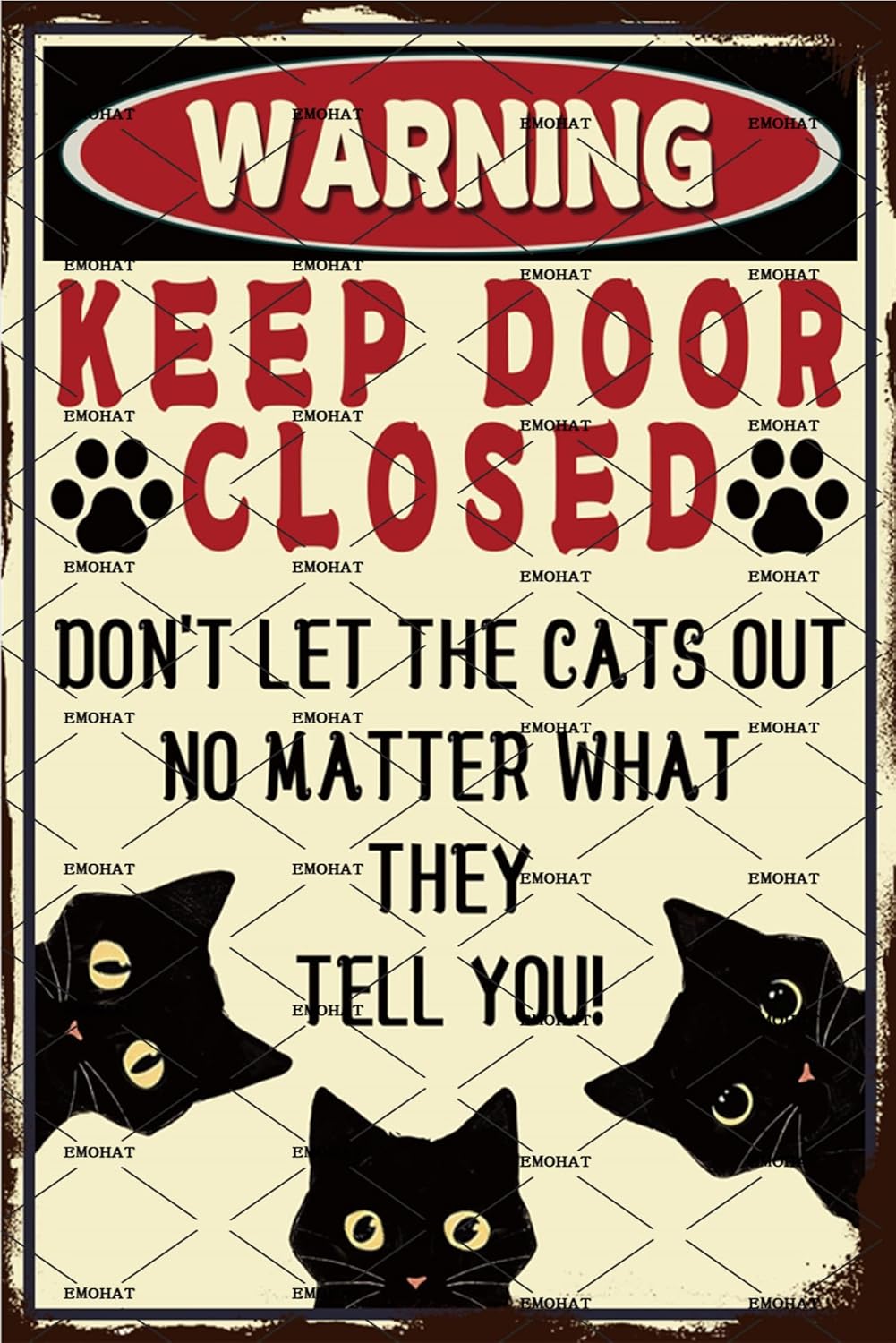 Metal Sign 8x12 Inch I784785