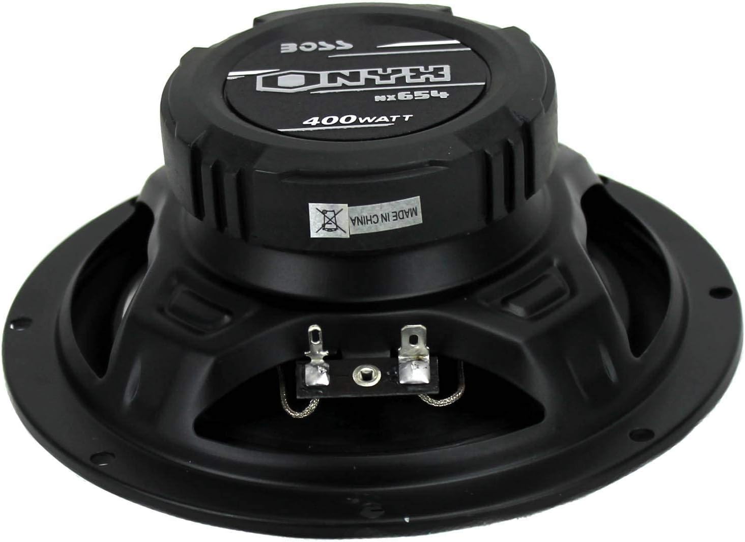 6.5" 4-Way Car Audio Coaxial Speakers, Black (6 Speakers) Q390