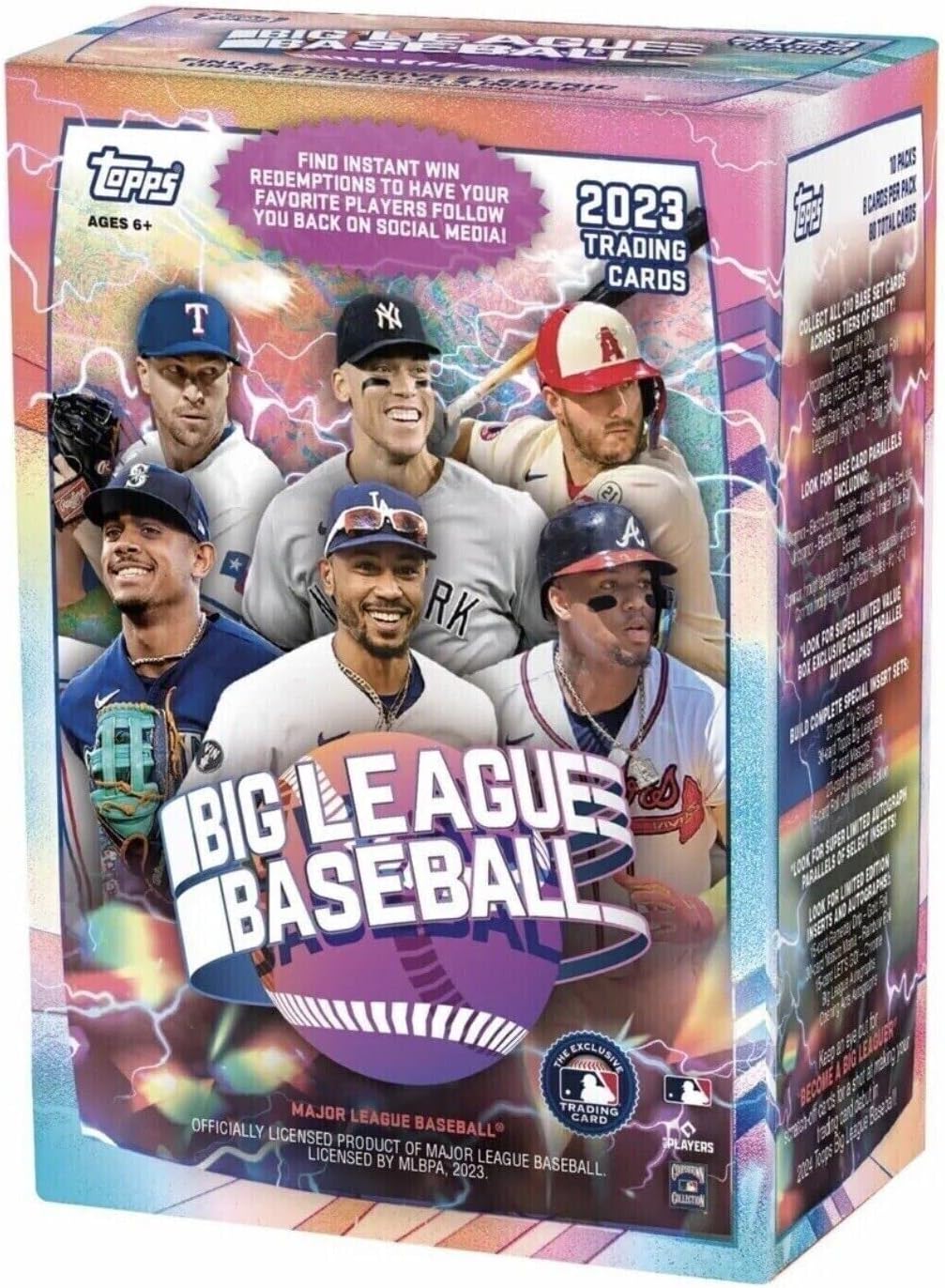 80 Cards Baseball Trading Card Blaster Box Q536950