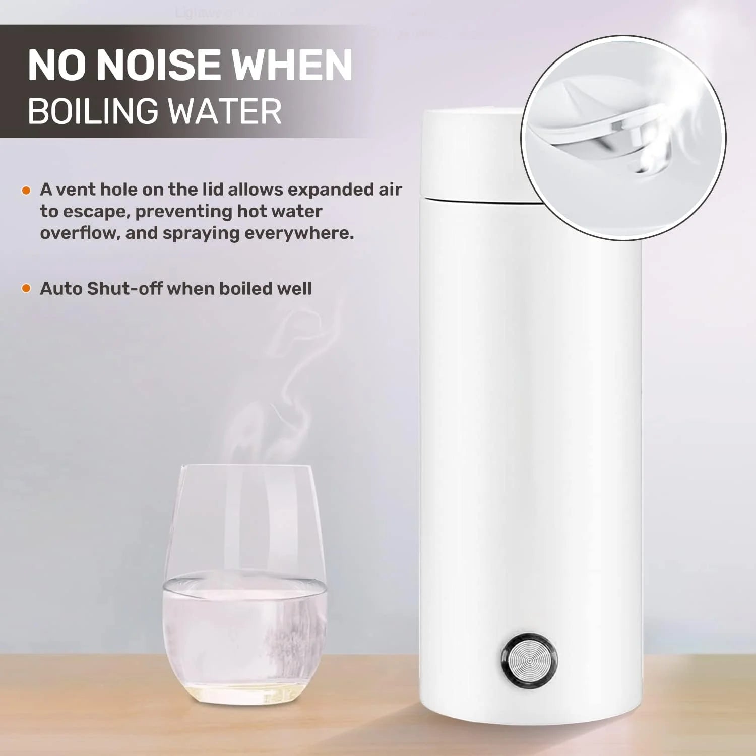 300Ml Portable Stainless Steel Electric Kettle W935