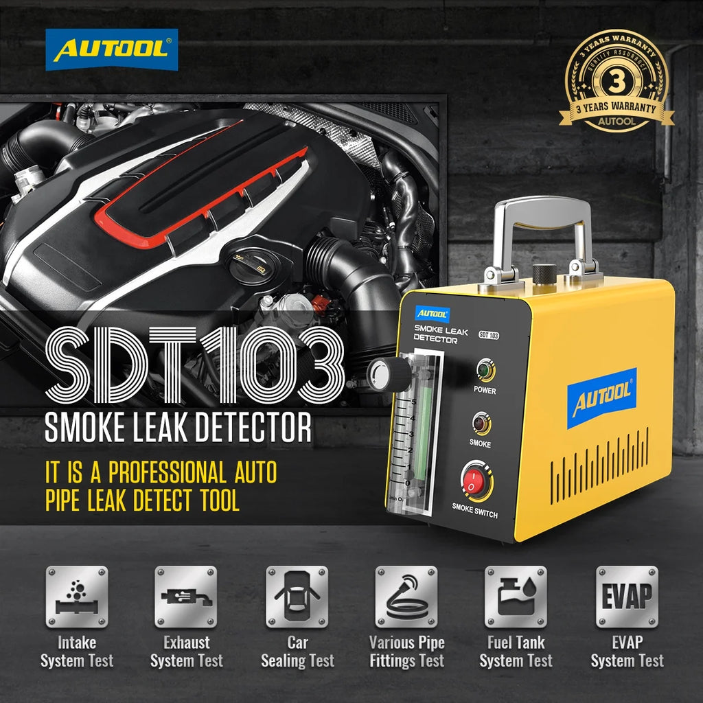 DC12V Car EVAP Smoke Machine Leak Tester X983