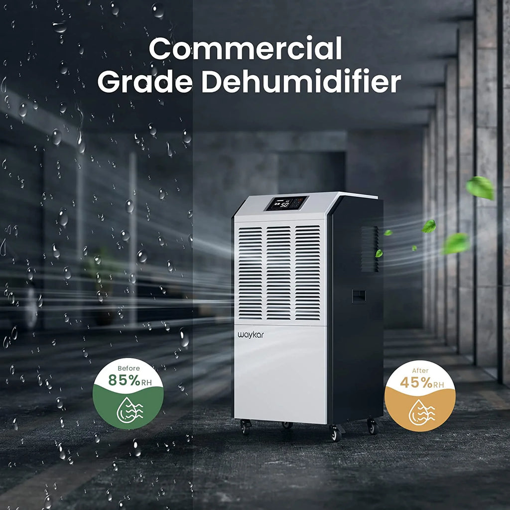 291 Pints Commercial Dehumidifier with Drain Hose G307365