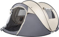 4 Person Pop Up Waterproof Camping Tent with 2 Doors E461
