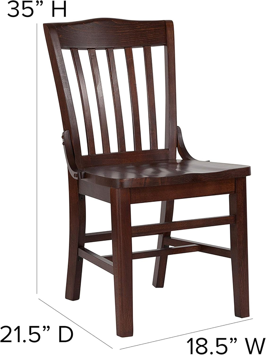 Walnut Wood Chair F987