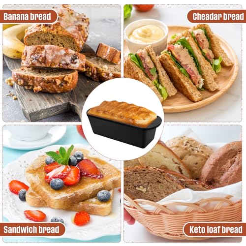 Cast Iron Bread Loaf Pan with Lid 13 x 5 x 4 Inches B496