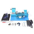 Miniature Metal Lathe - 36W 20000RPM Blue U171