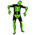 Skeleton Costume Glow in Dark P656413