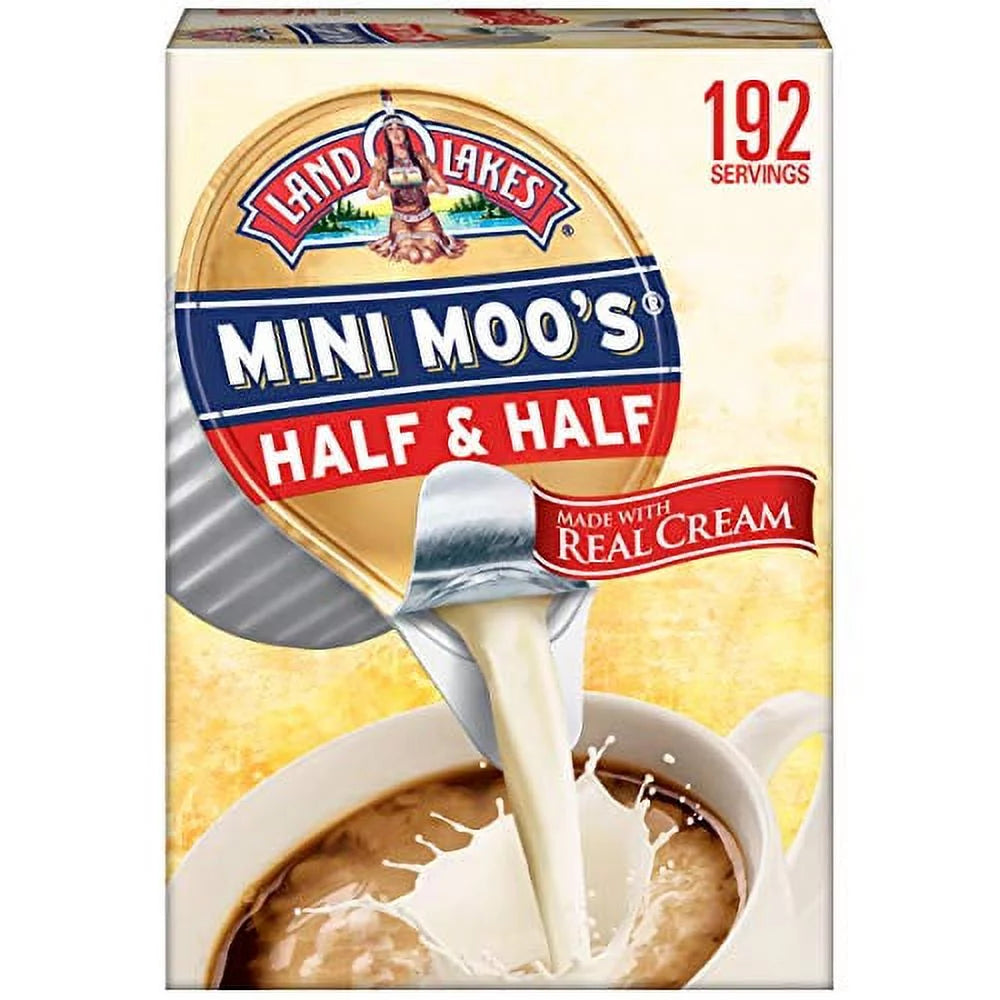 Mini Moos Creamer Half & Half Cups 192 Count 54 Fl Oz U786