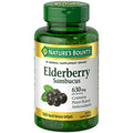 630 mg Elderberry Herbal Supplement Softgels, 120 Count F649443