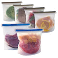 Silicone Reusable Food Storage Bags Set of 6 M463