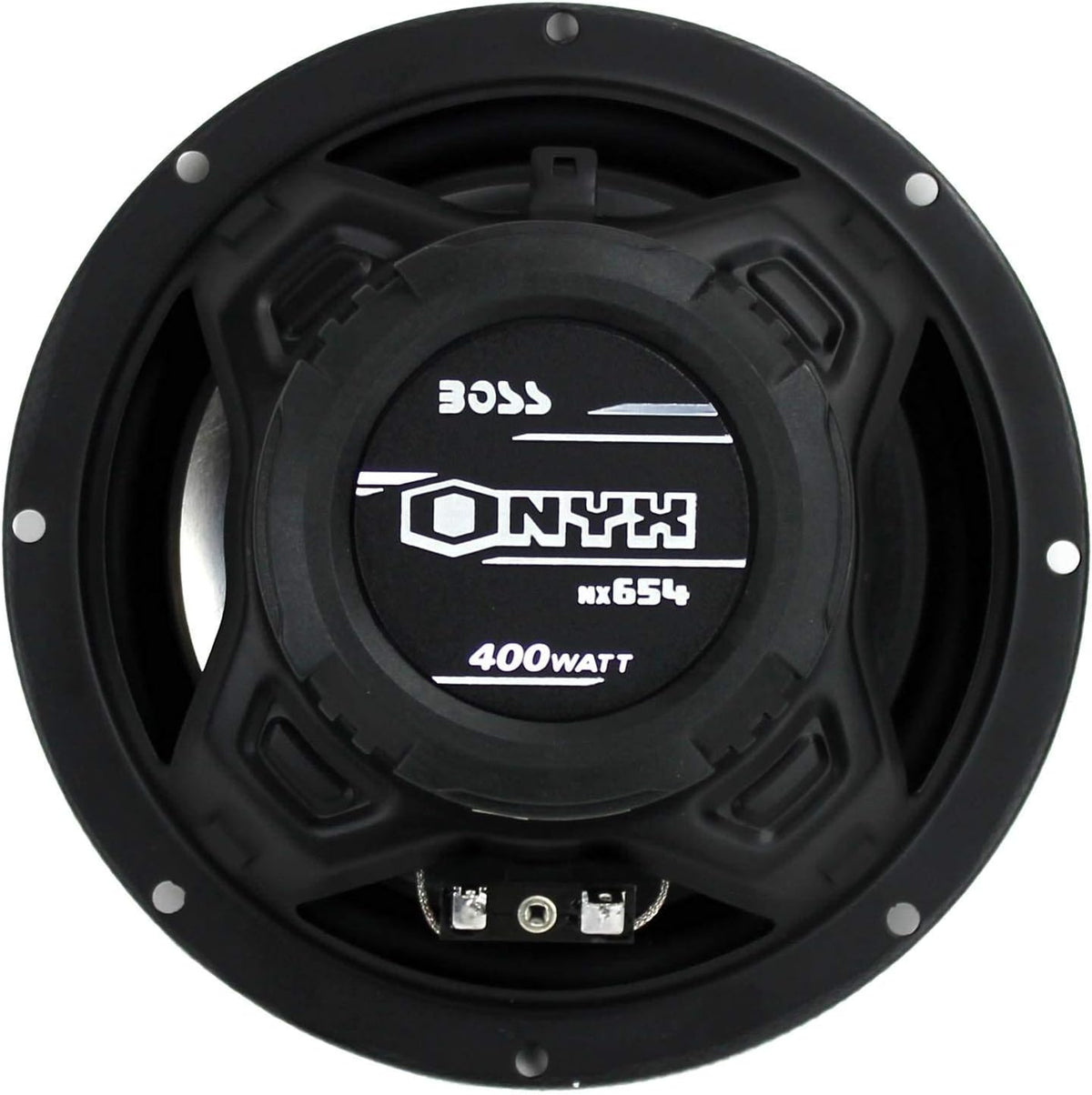 6.5" 4-Way Car Audio Coaxial Speakers, Black (6 Speakers) Q390