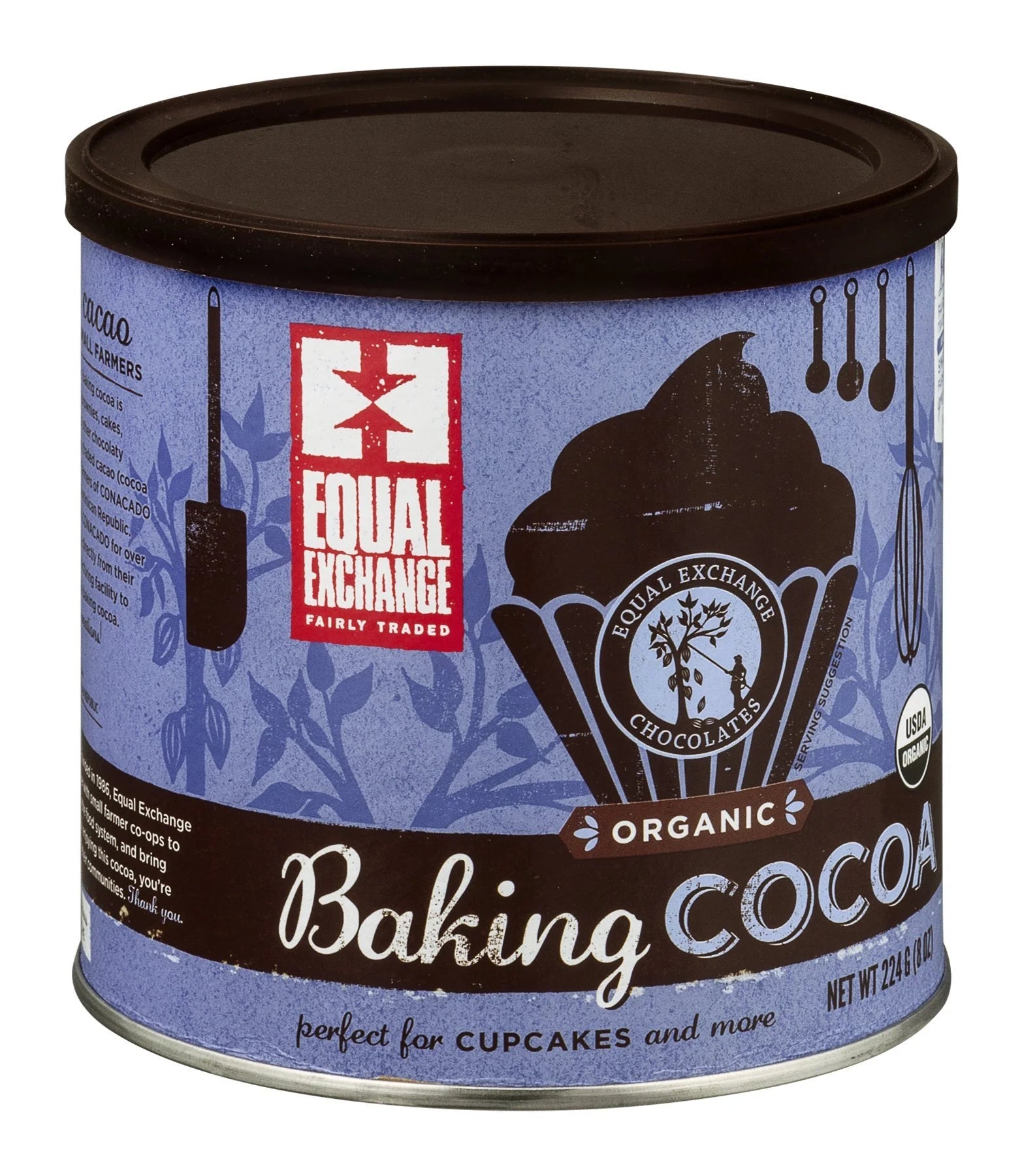 Organic Baking Cocoa 8 Ounces (Case of 6) S621