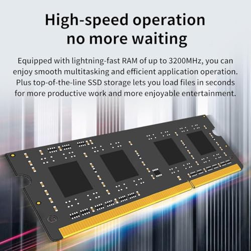 15.6" FHD Display Intel N95 Quad-Core 16GB RAM 512GB SSD RGB Keyboard Fingerprint Reader Windows 11 Pro Laptop F852281
