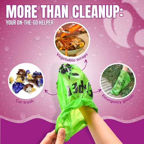270 Counts Unscented Plant Based Dog Poop Bags J268