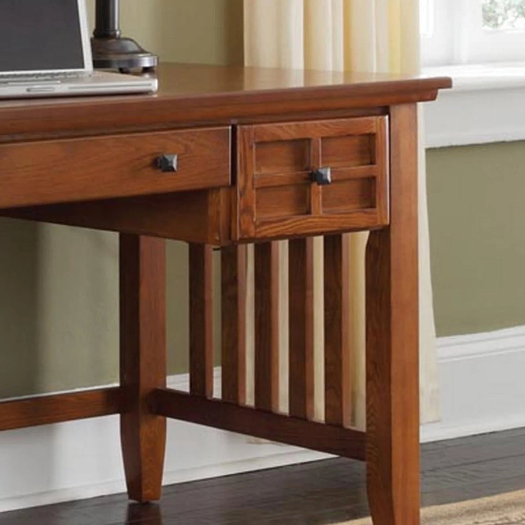 Brown Wood Executive Desk R827
