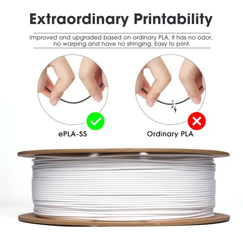 Black PLA Filament 1.75mm 1KG Spool H542