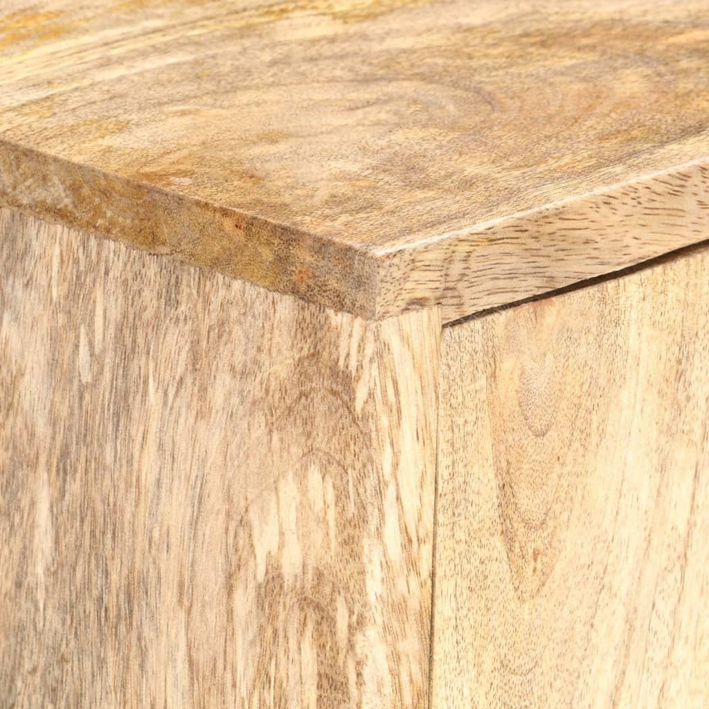 Solid Mango Wood Highboard 31.5"x11.8"x39.4" T45791