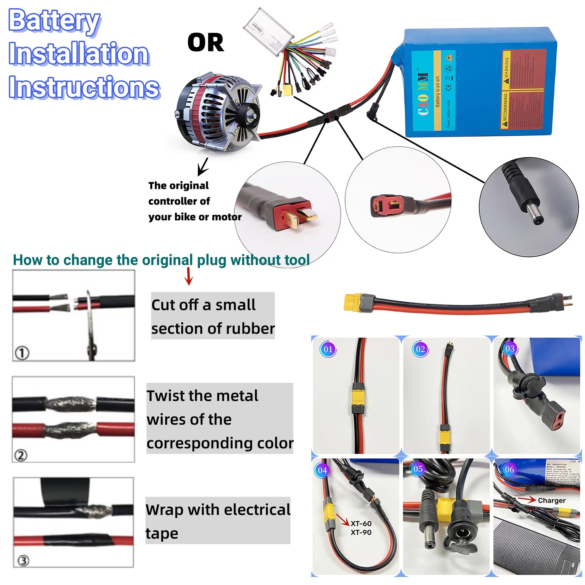 48V 20Ah Lithium Ebike Battery with Charger D908257